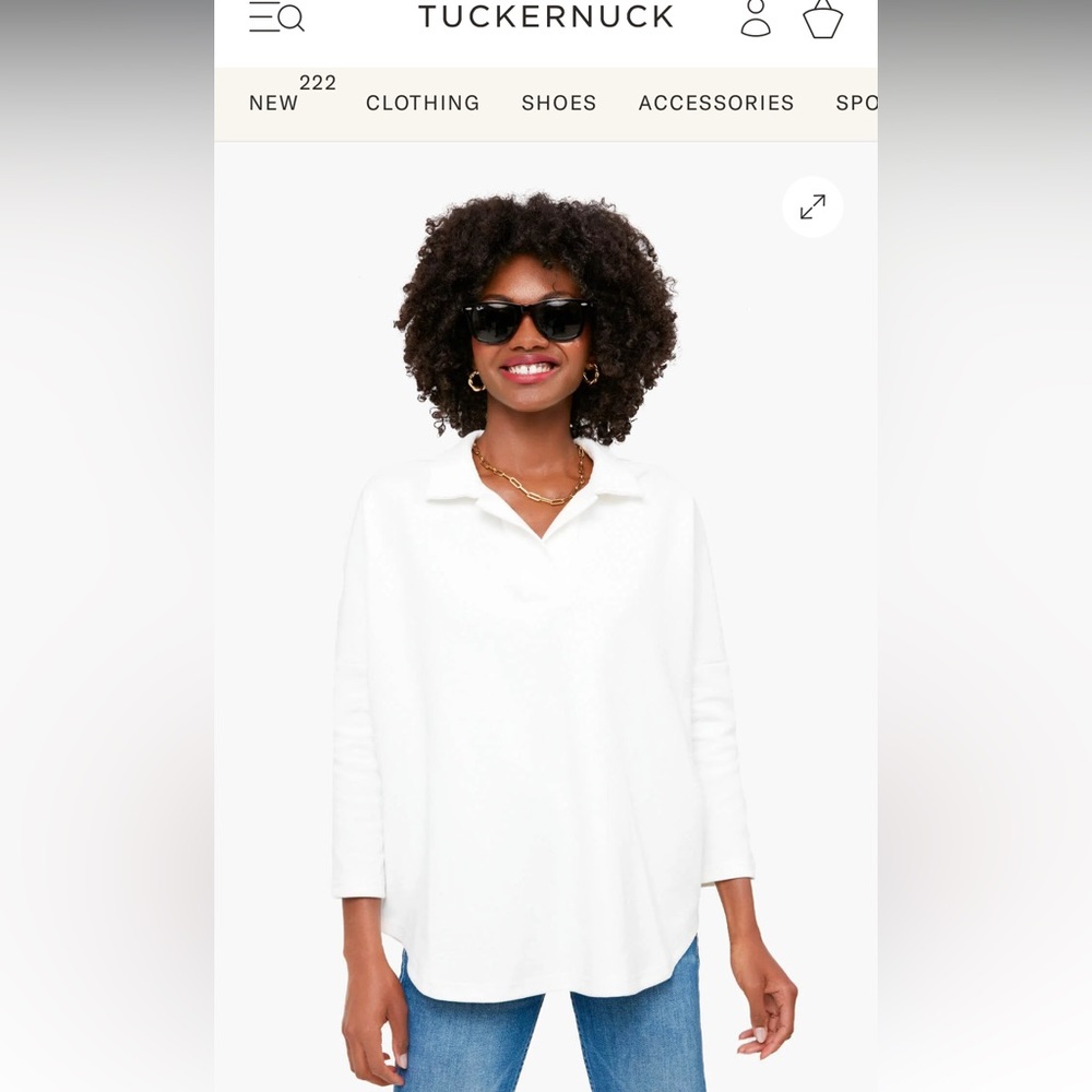 Pomander Place white swing polo